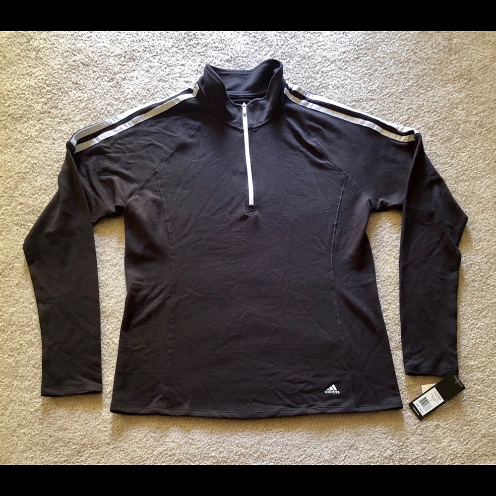 NWT Adidas Women’s Golf Training 1/4 Zip Pullover